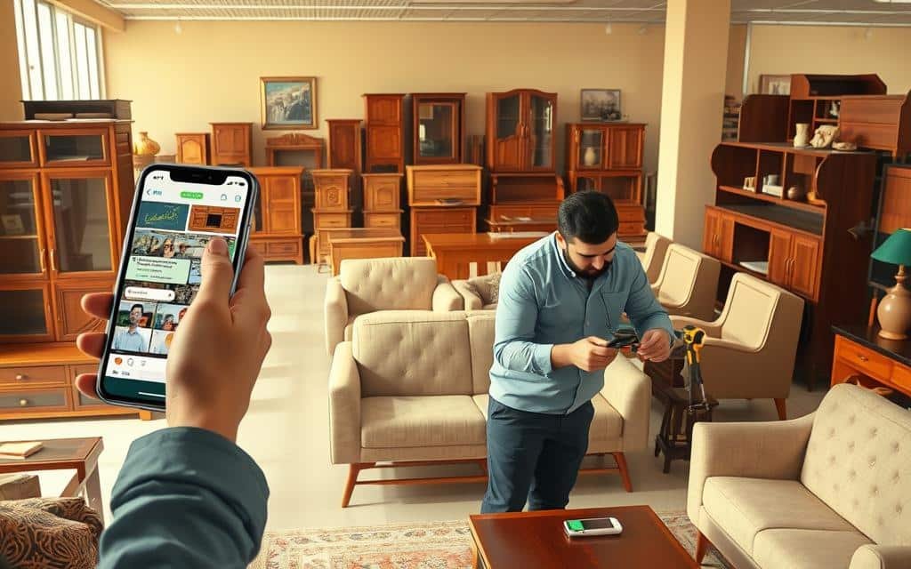 آلية تقييم الأثاث المستعمل