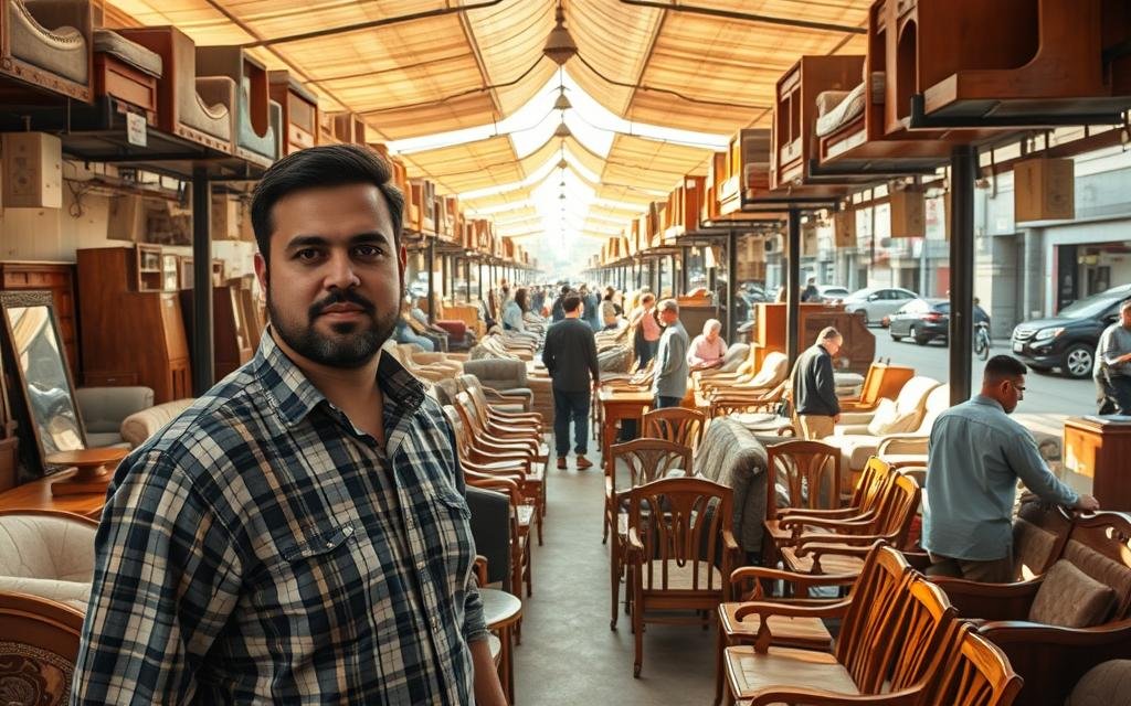 بيع الأثاث المستعمل